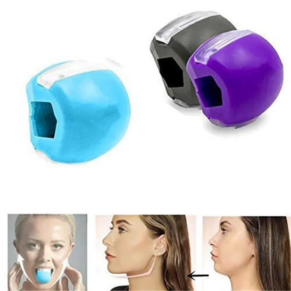Lotank Silica Gel Face Fitness Ball Jaw Exerciser - Reduce Double Chin
