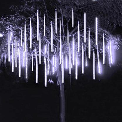 LED Meteor Shower Rain Lights - EU Plug 220V | 30cm-8 Tubes