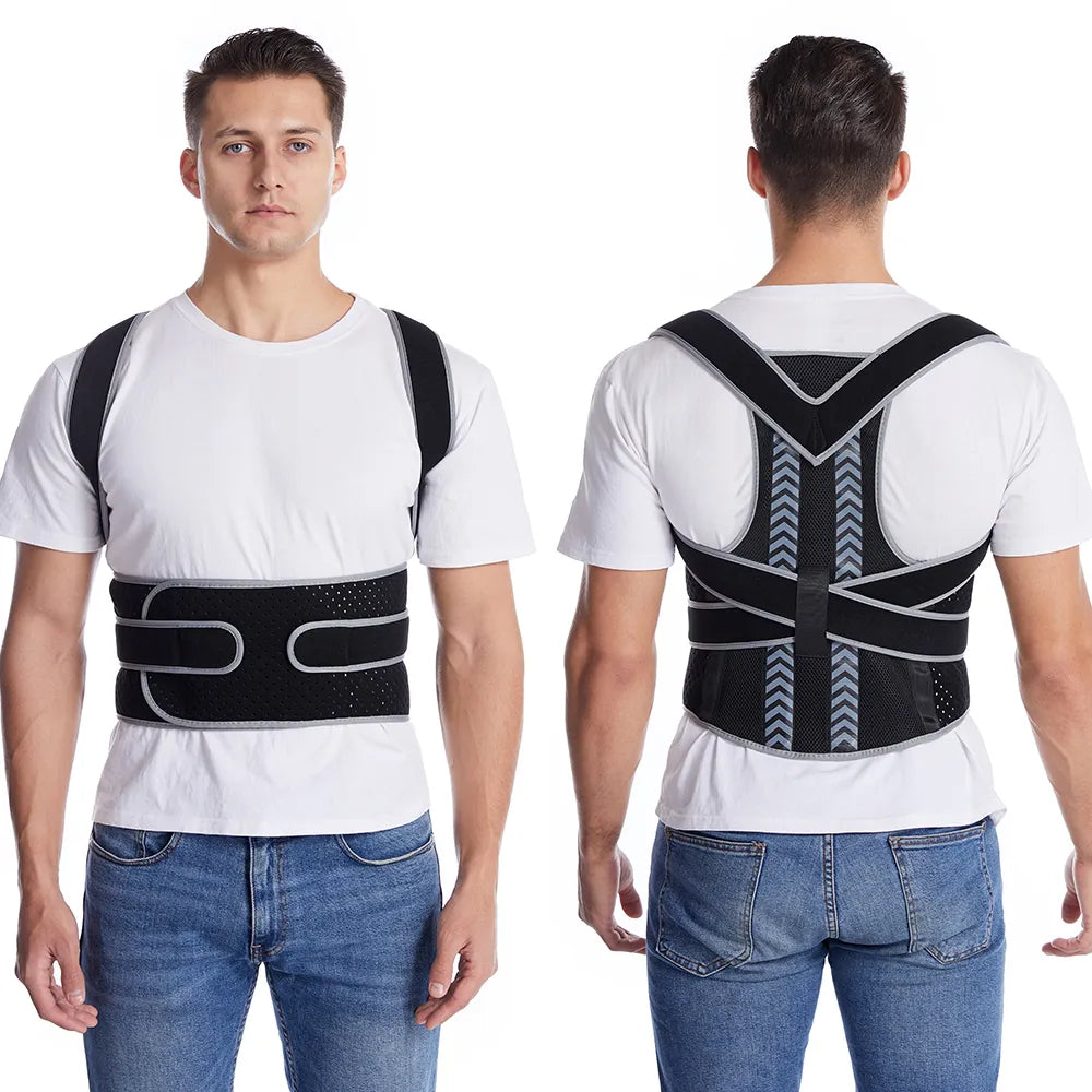 Posture Corrector - Achieve Better Body Alignment with Adjustable Support and Comfort