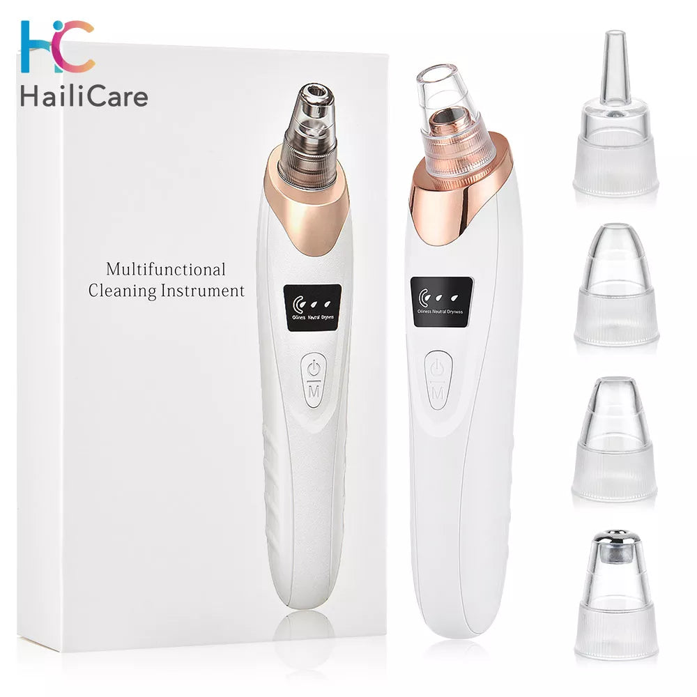 Electric Blackhead Remover Vacuum - Pore Cleansing Technology & USB Rechargeable