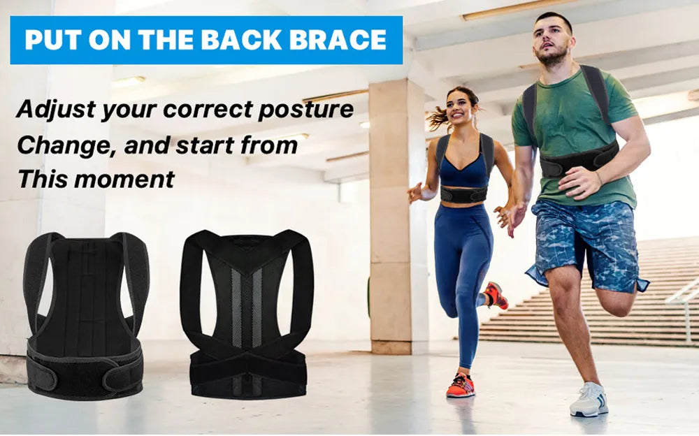 Posture Corrector - Achieve Better Body Alignment with Adjustable Support and Comfort