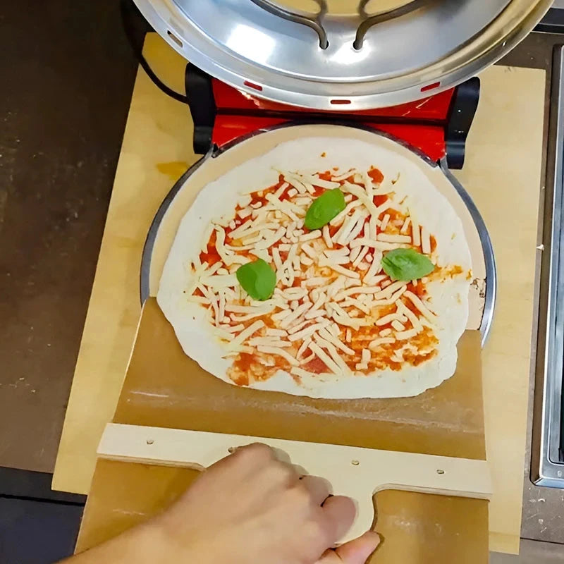 Non-stick Premium Pizza Peel for Easy Pizza Transfer and Baking