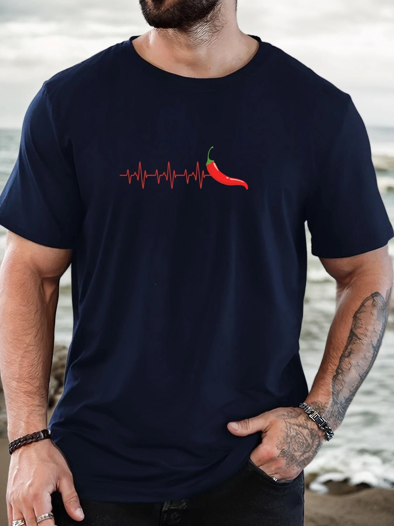 T Shirt for Man 100% Cotton Summer Round Neck Short Sleeve Graphic Print Breathable Streetwear Fashion Leisure Cool T-shirt