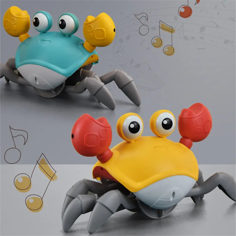 Musical Magic Crab & Octopus Toy - Interactive Crawling Induction Toys for Pets