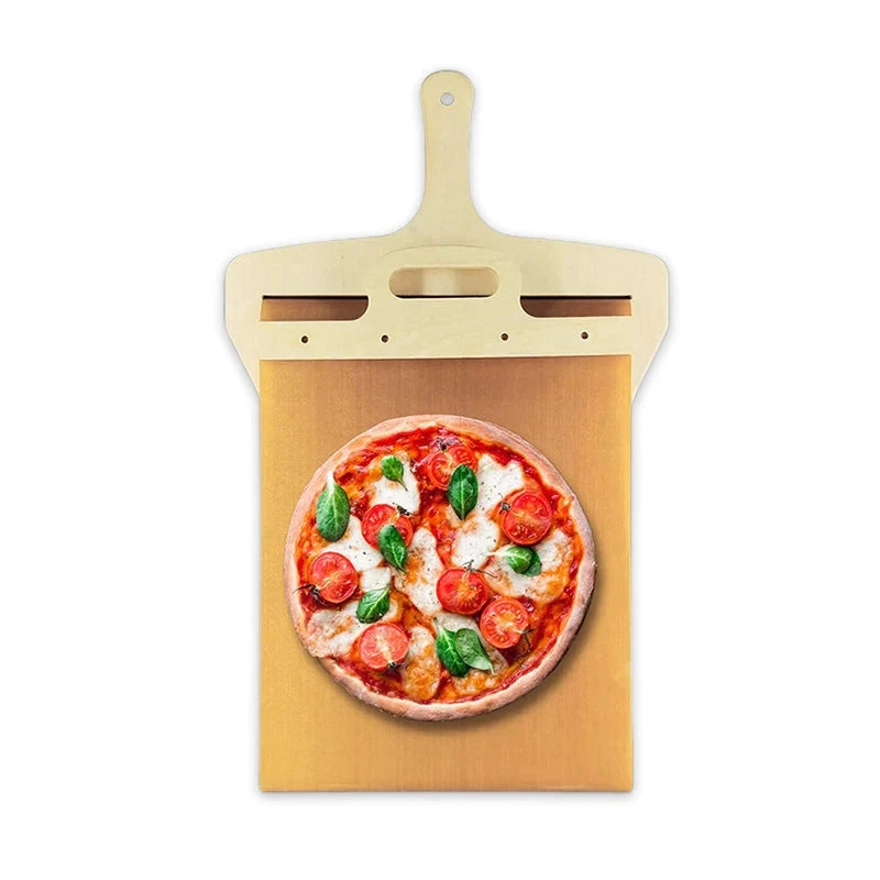 Non-stick Premium Pizza Peel for Easy Pizza Transfer and Baking