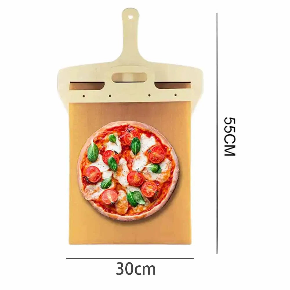 Non-stick Premium Pizza Peel for Easy Pizza Transfer and Baking