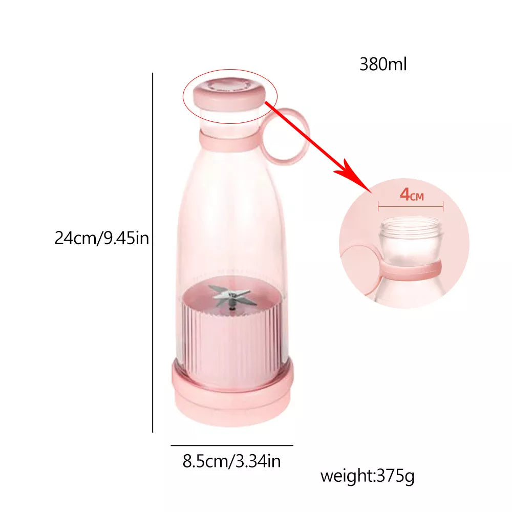 Portable USB Rechargeable Blender for Smoothies and Juices