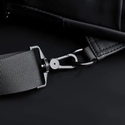 Men's Multifunctional Anti-theft Crossbody Bag with USB Charging