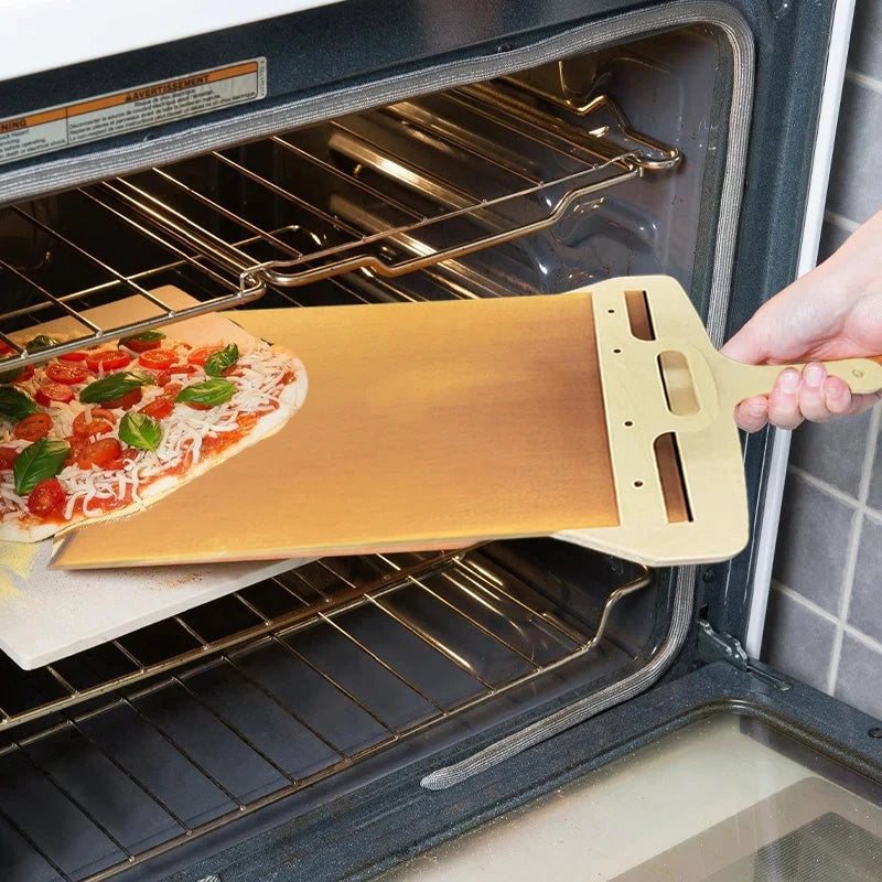 Non-stick Premium Pizza Peel for Easy Pizza Transfer and Baking