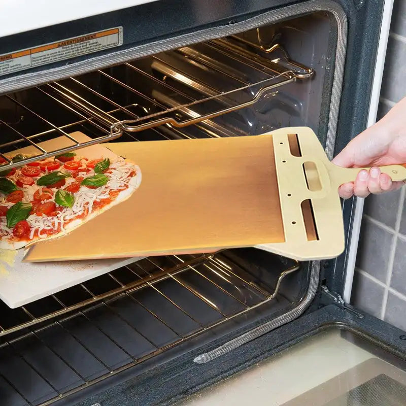 Non-stick Premium Pizza Peel for Easy Pizza Transfer and Baking