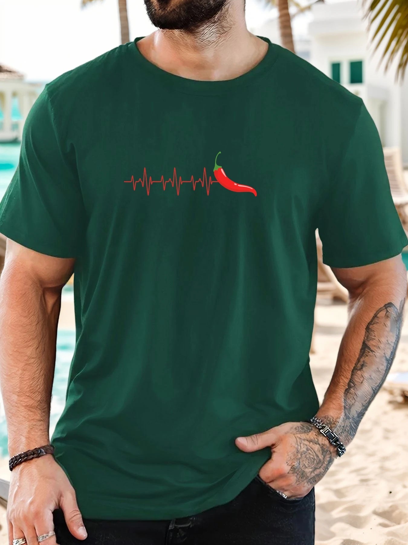 T Shirt for Man 100% Cotton Summer Round Neck Short Sleeve Graphic Print Breathable Streetwear Fashion Leisure Cool T-shirt