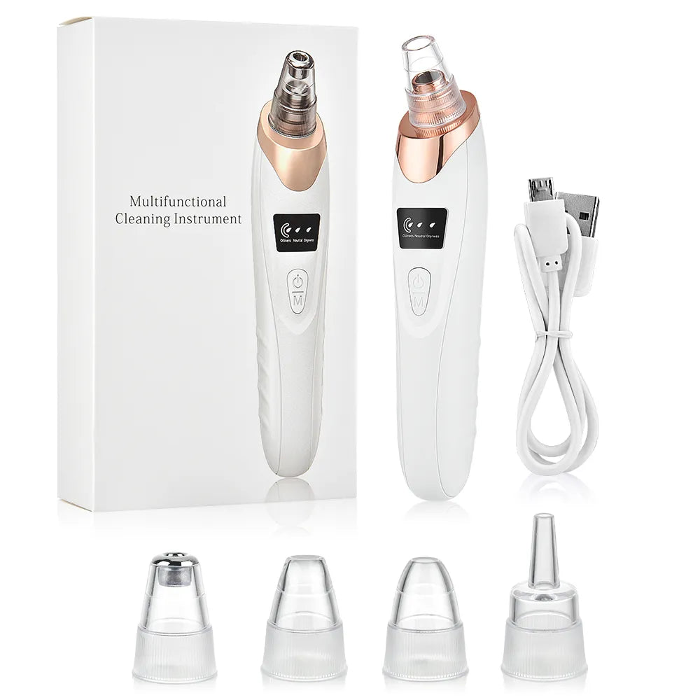 Electric Blackhead Remover Vacuum - Pore Cleansing Technology & USB Rechargeable